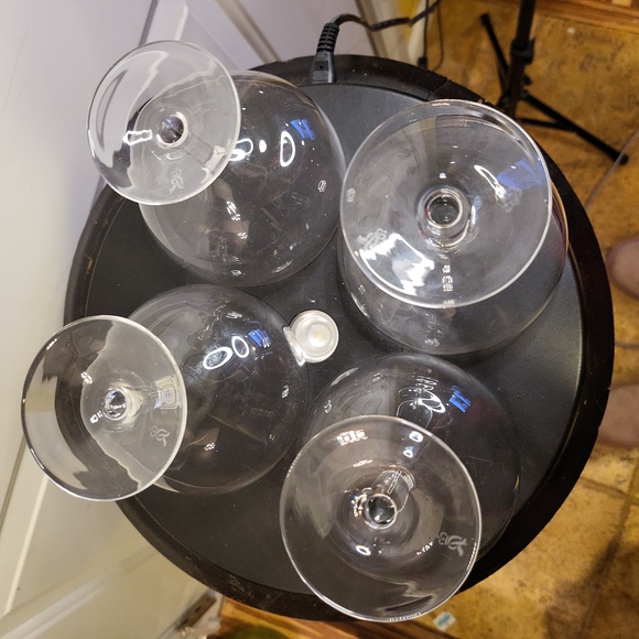 Set of 4 Rosenthal Crystal Drink Glasses Signed - Picture 9 of 12